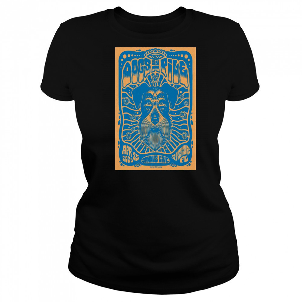 Dogs In A Pile At Jannus Live In St Petersburg, FL On April 25 2025 Tour t-shirt Women's T-shirt