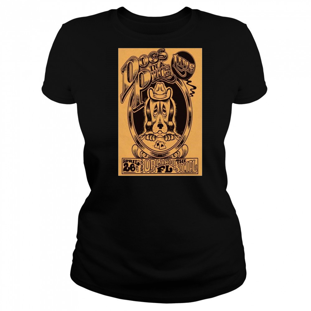 Dogs In A Pile The Social, Orlando, FL Apr 26 2025 Concert t-shirt Women's T-shirt