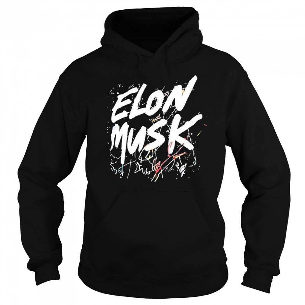 Elon Musk text scratchy 2025 t-shirt Hoodie
