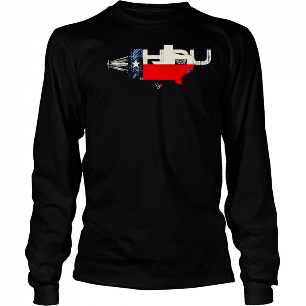 Houston Texans 2025 NFL Draft cluster shirt Long Sleeved