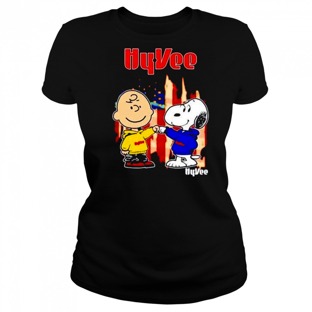 Hyvee Charlie Brown and Snoopy shirt Women's T-shirt
