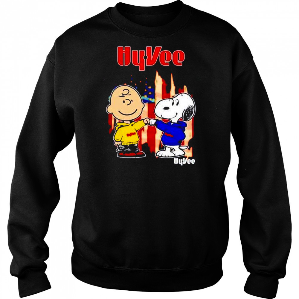 Hyvee Charlie Brown and Snoopy shirt Sweatshirt
