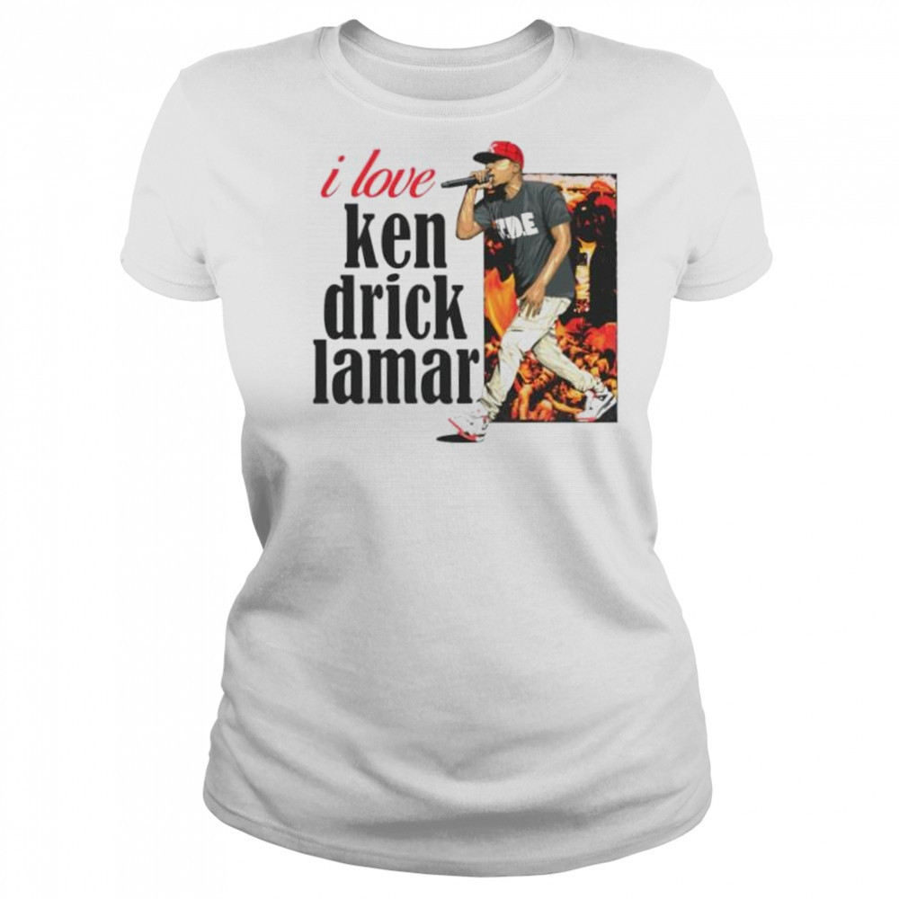 I love Kendrick Lamar shirt Women's T-shirt