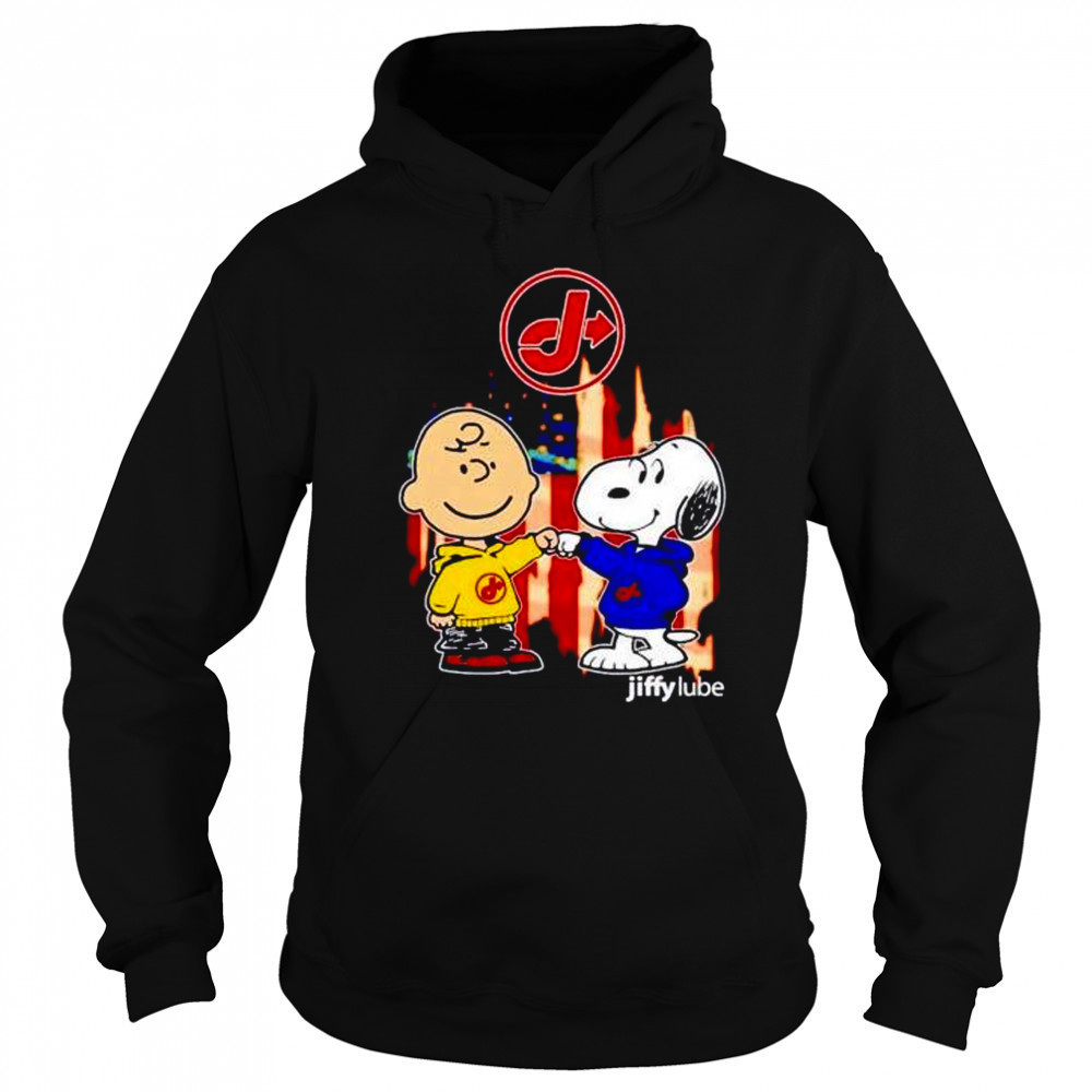 Jiffy Lube Charlie Brown and Snoopy shirt Hoodie