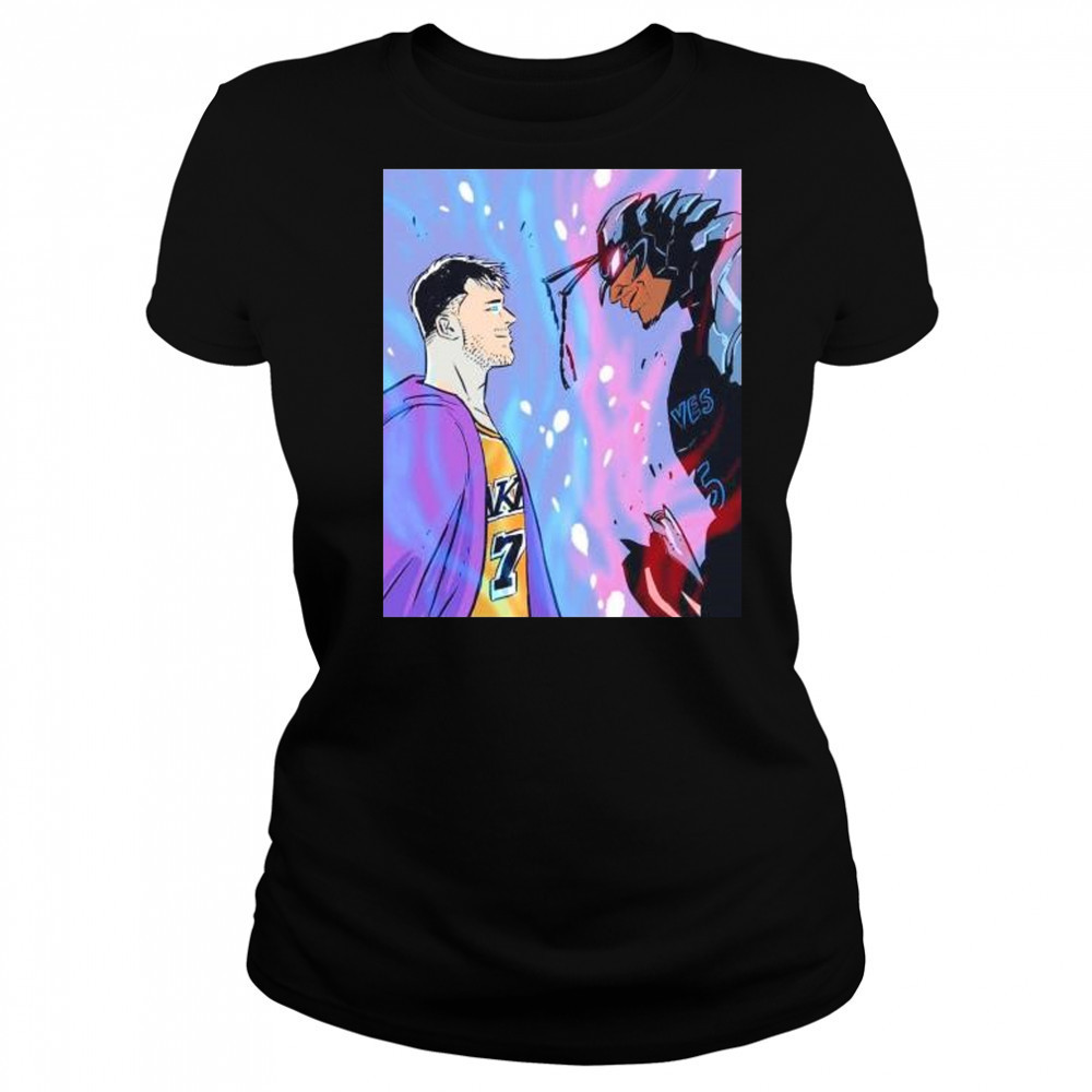 Luka Doncic vs Anthony Edwards x Solo Leveling shirt Women's T-shirt