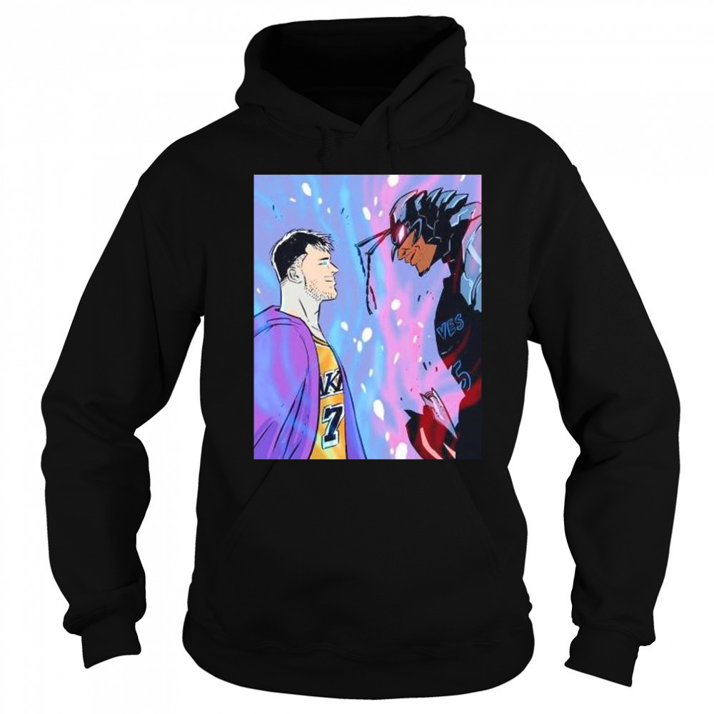 Luka Doncic vs Anthony Edwards x Solo Leveling shirt Hoodie