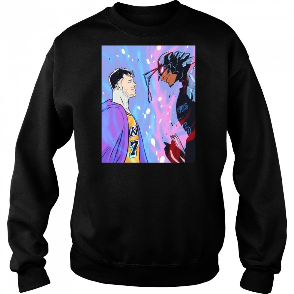 Luka Doncic vs Anthony Edwards x Solo Leveling shirt Sweatshirt