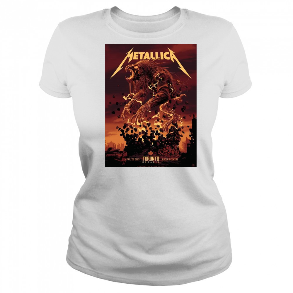 Metallica M72 Tonight In Toronto April 26 2025 Rogers Centre t-shirt Women's T-shirt