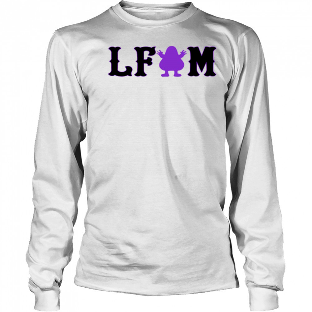 New York Mets LFGM Let’s Go Grimace T-Shirt Long Sleeved