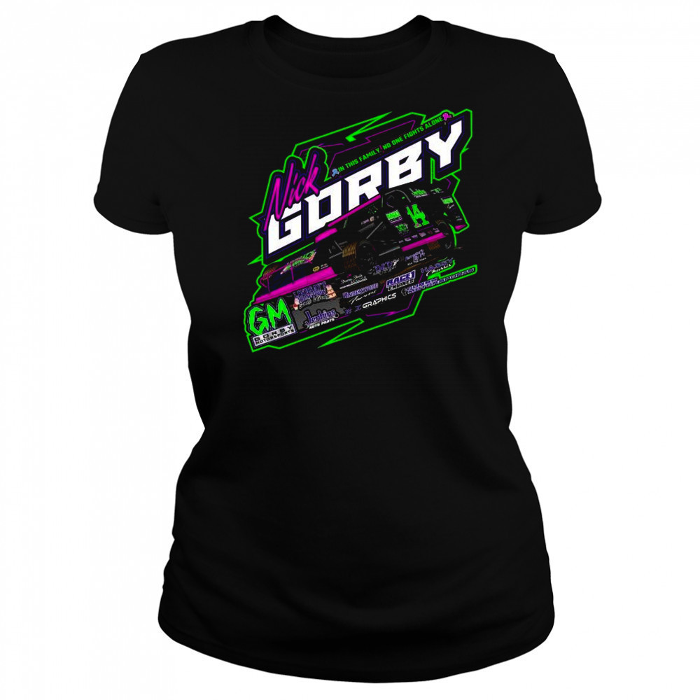 Nick Gorby Gunmetal 2025 Dirt Modified Shirt Women's T-shirt