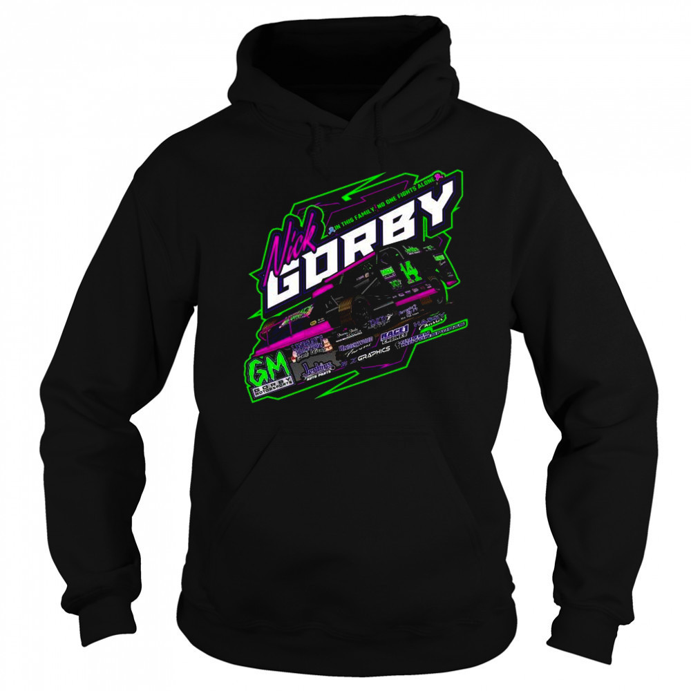 Nick Gorby Gunmetal 2025 Dirt Modified Shirt Hoodie