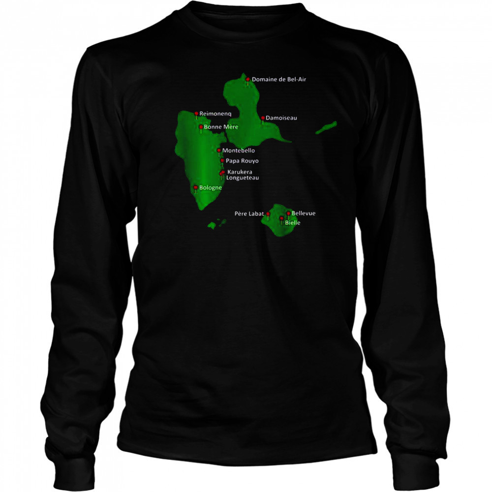 Official Rum Traveler Guadeloupe 2025 T-Shirt Long Sleeved
