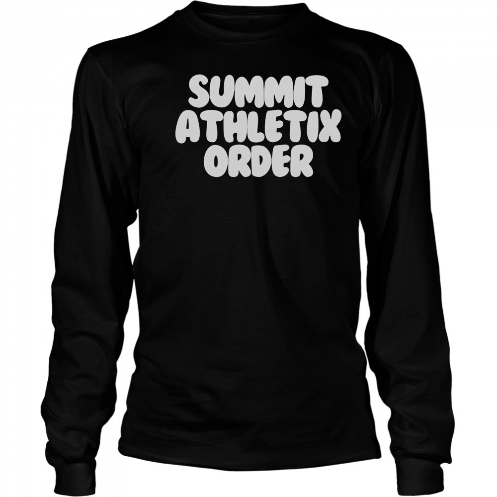 Official Summit Athletix Order T-Shirt Long Sleeved