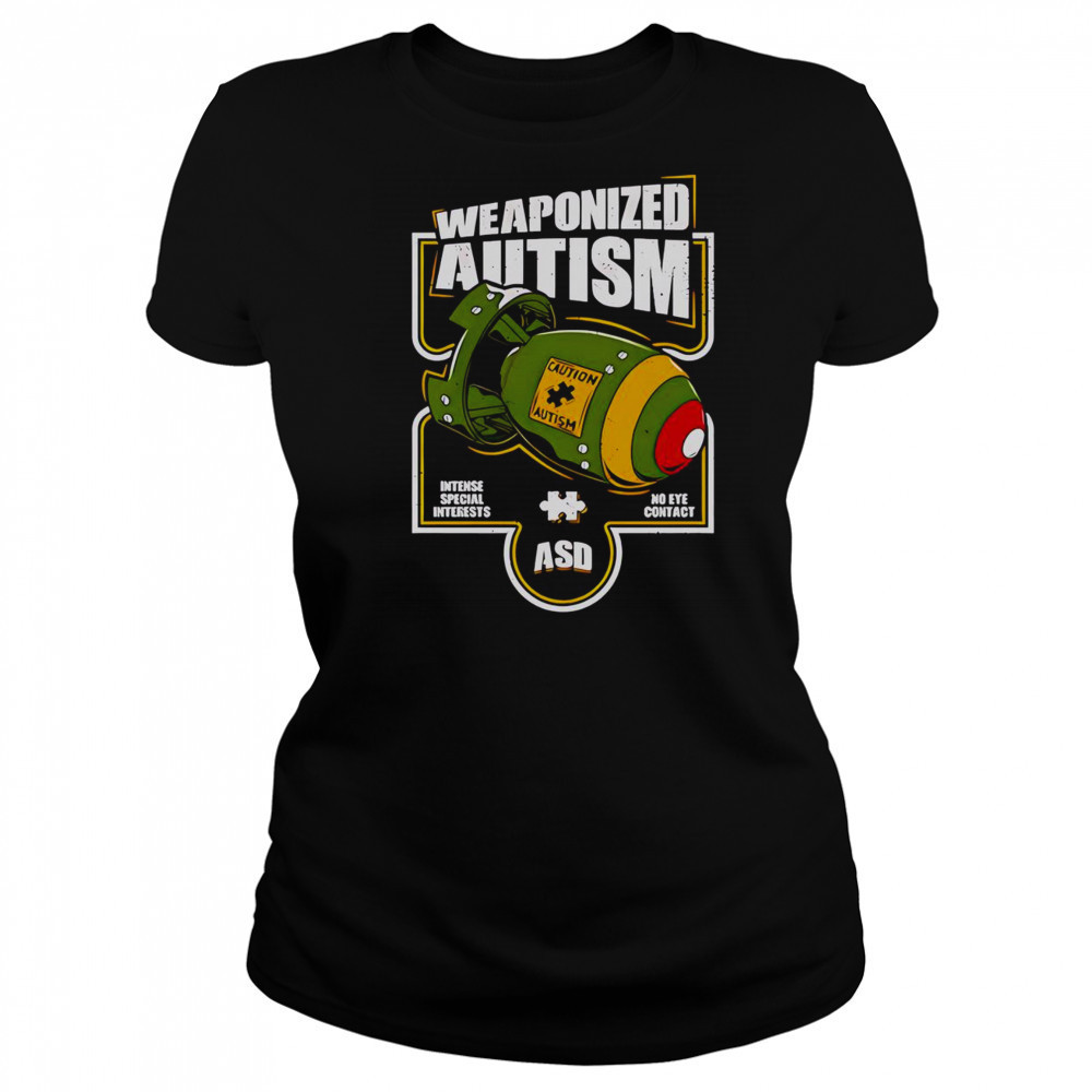 Official Weaponized Autism Military T-Shirt Women's T-shirt