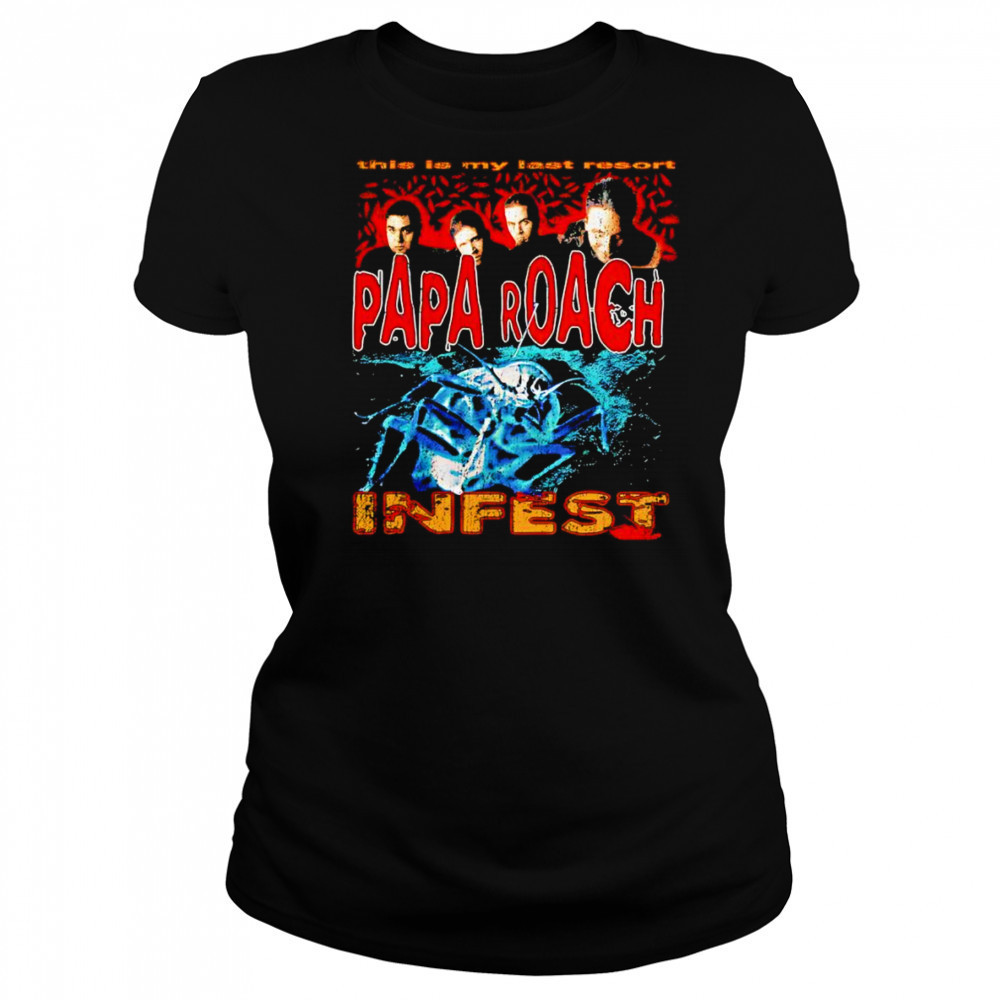 Papa Roach last resort bootleg shirt Women's T-shirt