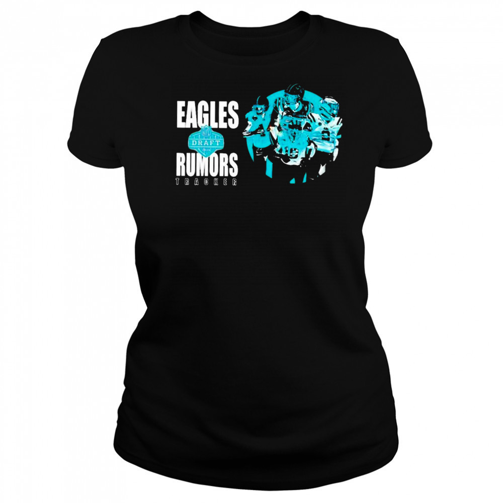 Philadelphia Eagles 2025 NFL Draft Rumors Tracked T-Shirt Women's T-shirt