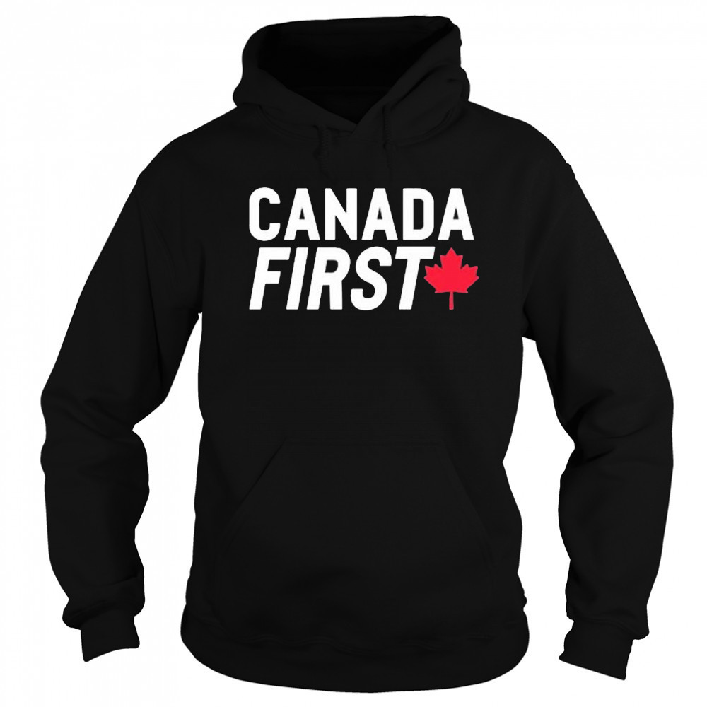 Pierre Poilievre Canada First Pierre Poilievre For Prime Minister t-shirt Hoodie