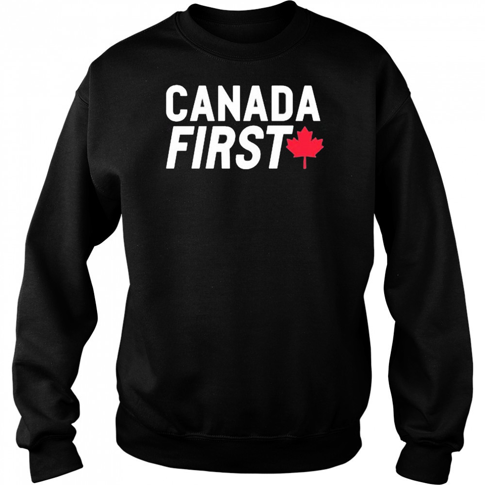 Pierre Poilievre Canada First Pierre Poilievre For Prime Minister t-shirt Sweatshirt