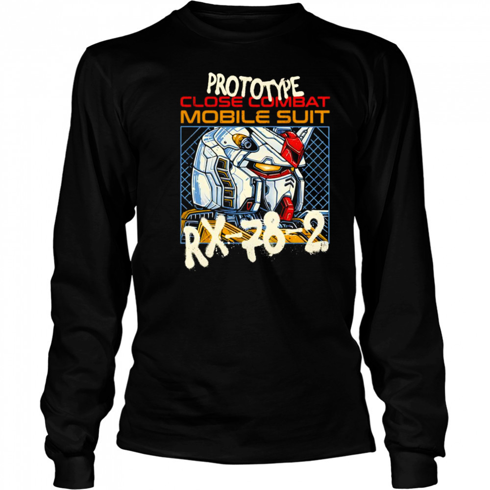 Prototype Close Combat Mobile Suit shirt Long Sleeved