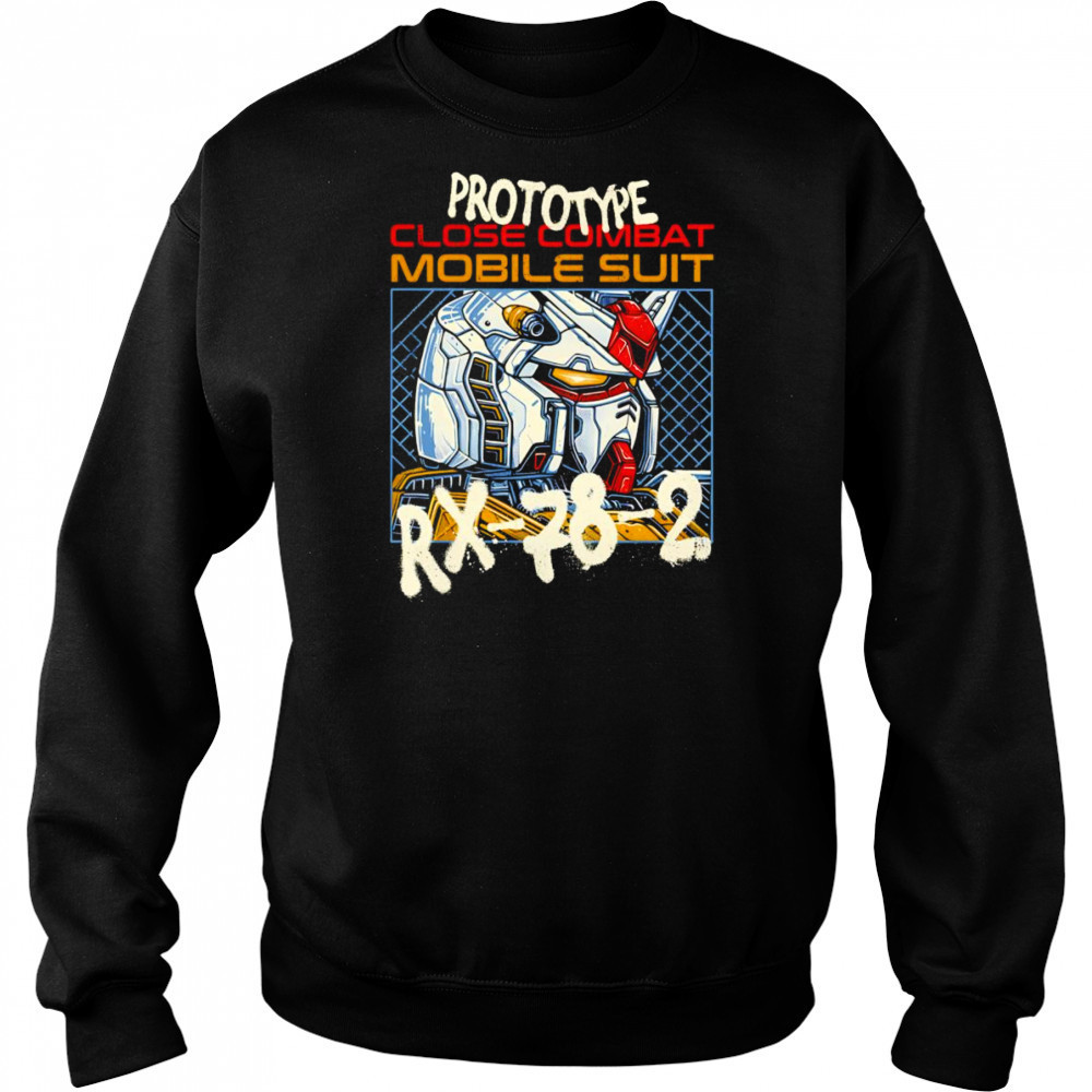 Prototype Close Combat Mobile Suit shirt Sweatshirt