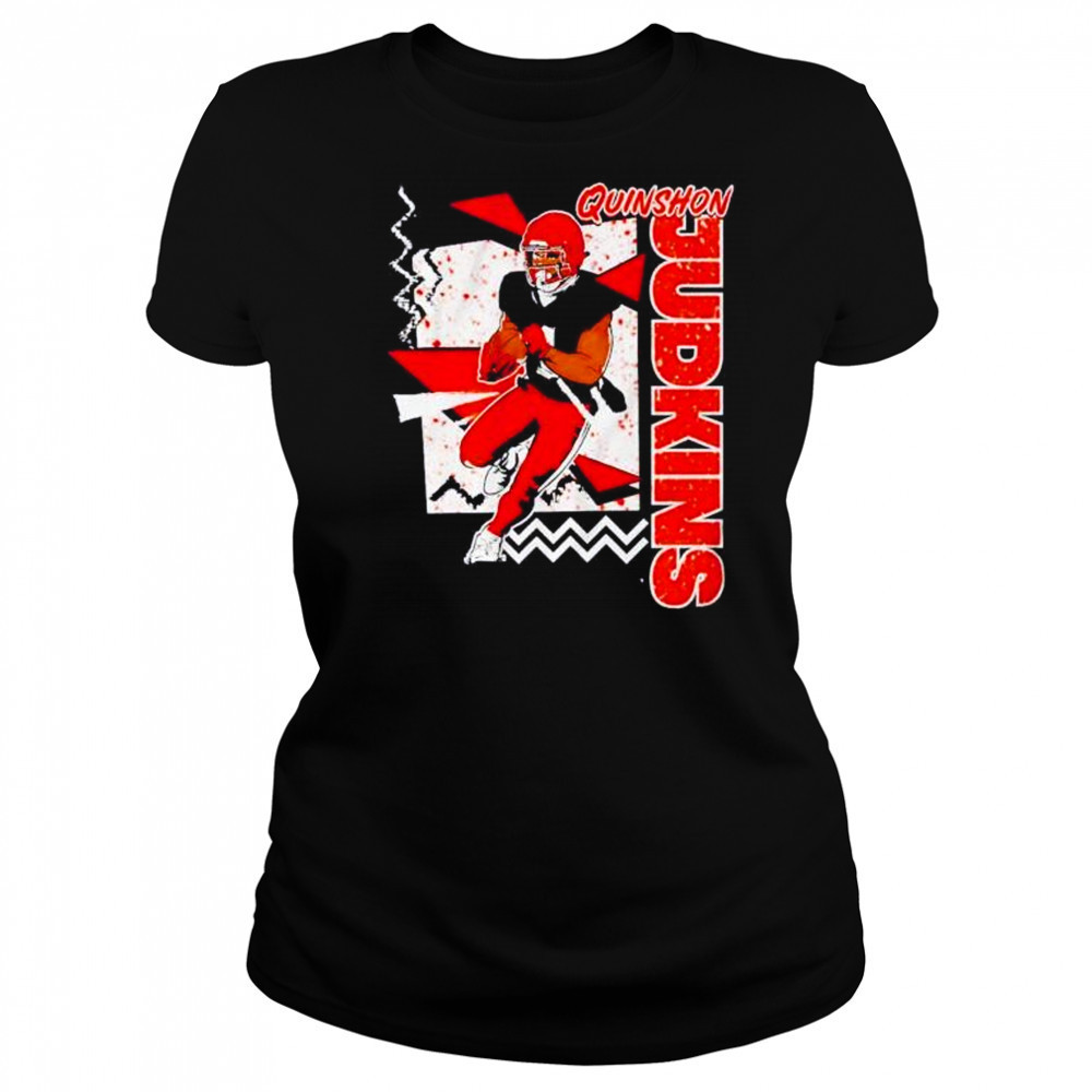 Quinshon Judkins Cleveland Brown 2025 NFL Draft shirt Women's T-shirt