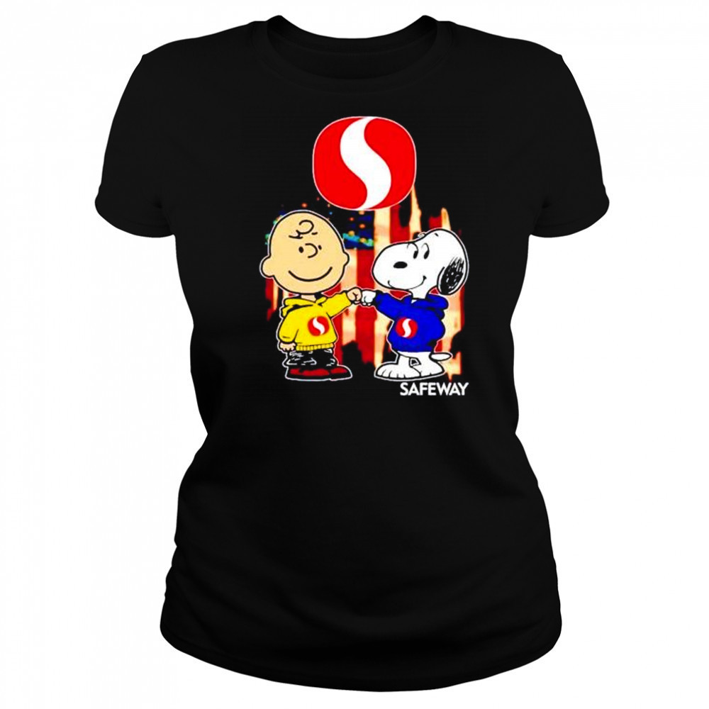 Safeway Charlie Brown and Snoopy shirt Women's T-shirt