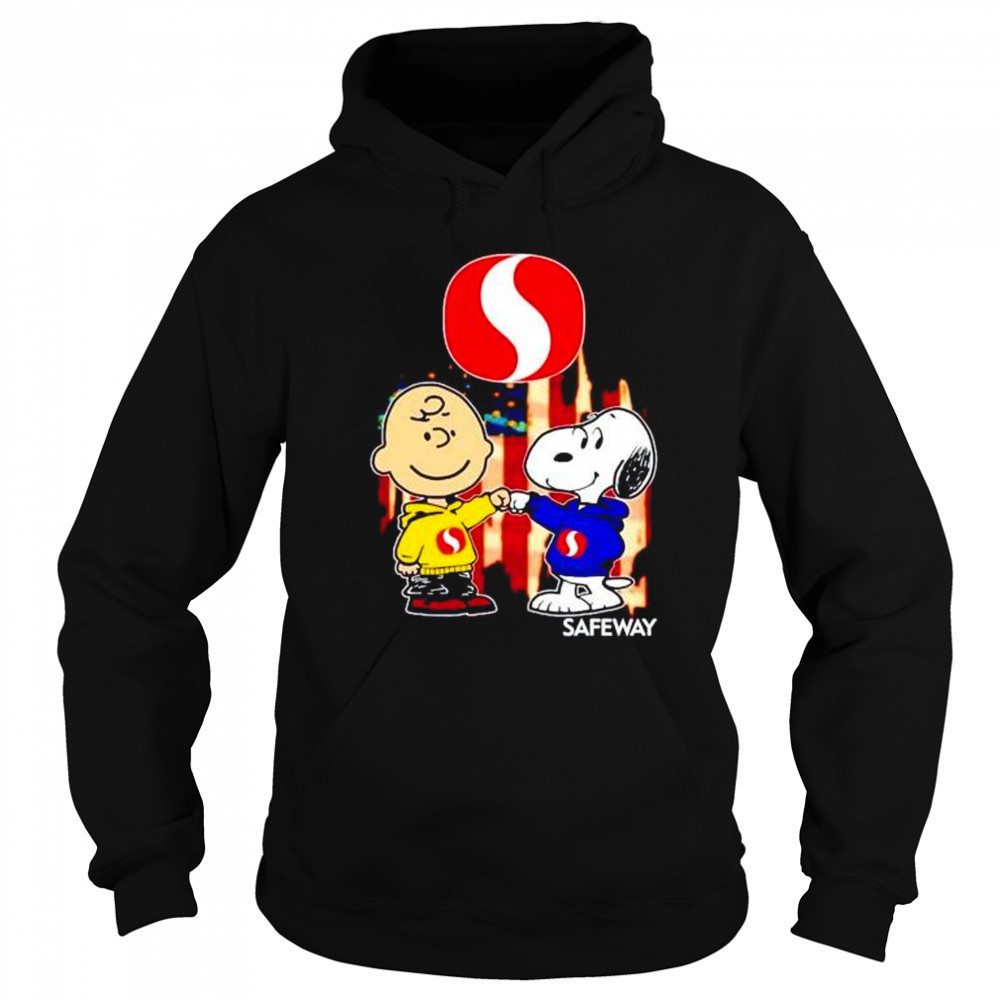 Safeway Charlie Brown and Snoopy shirt Hoodie