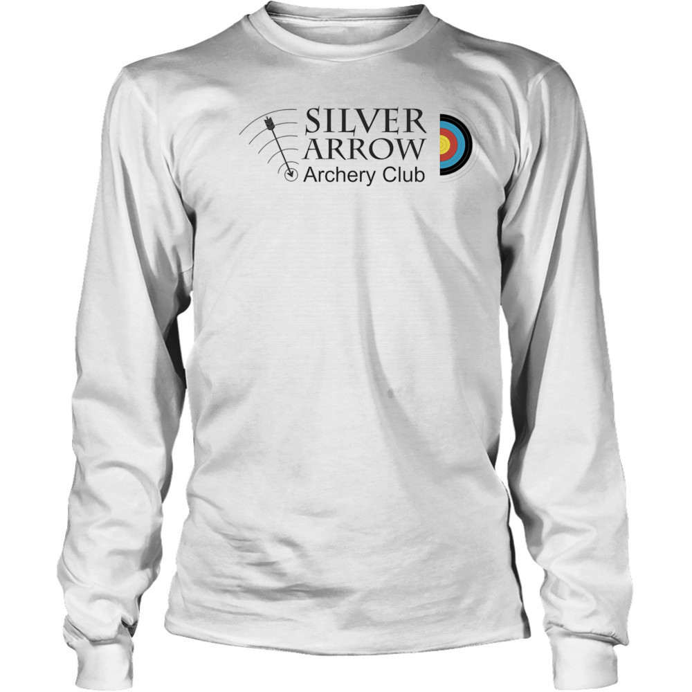 Silver Arrow Archery Club shirt Long Sleeved