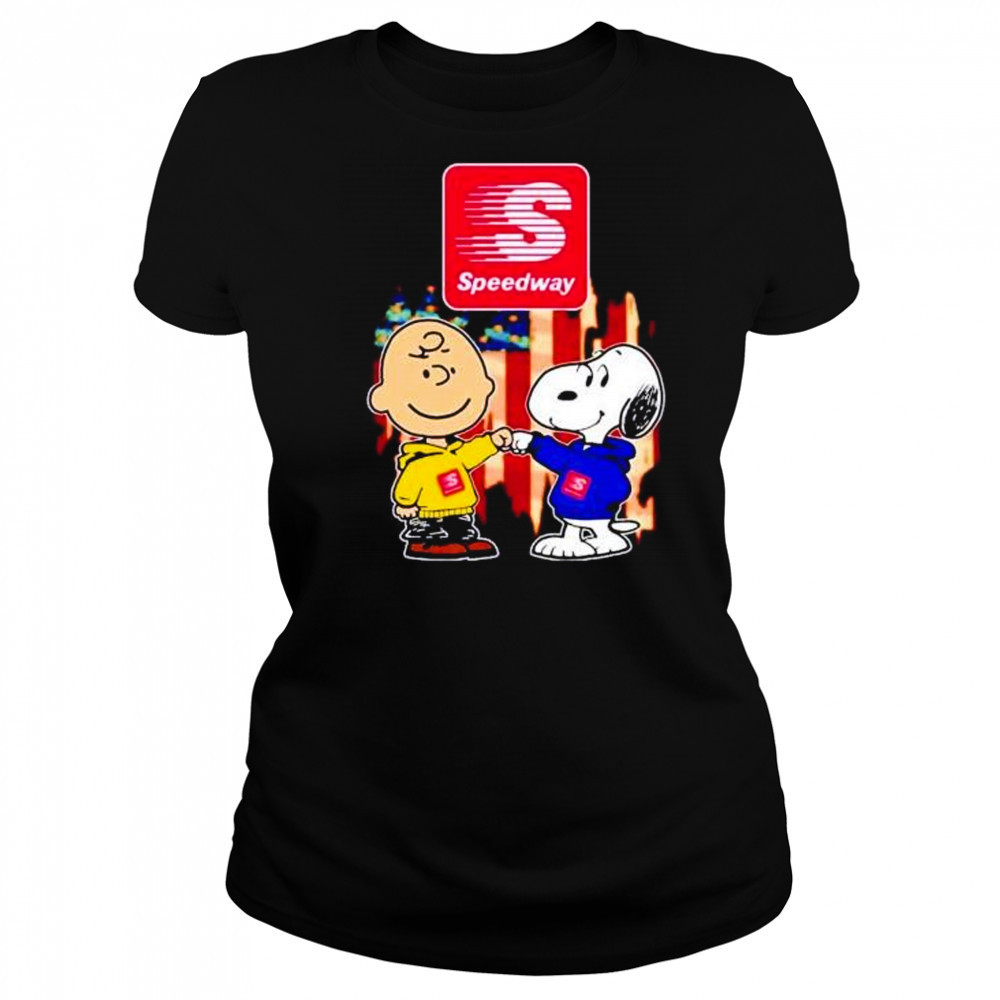Speedway Charlie Brown and Snoopy shirt Women's T-shirt