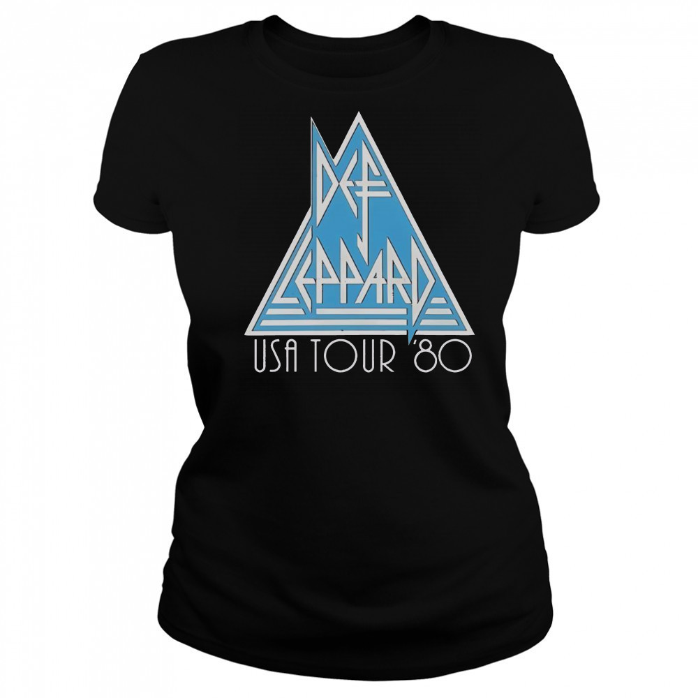 Top Def Leppard USA Tour ’80 T-Shirt Women's T-shirt