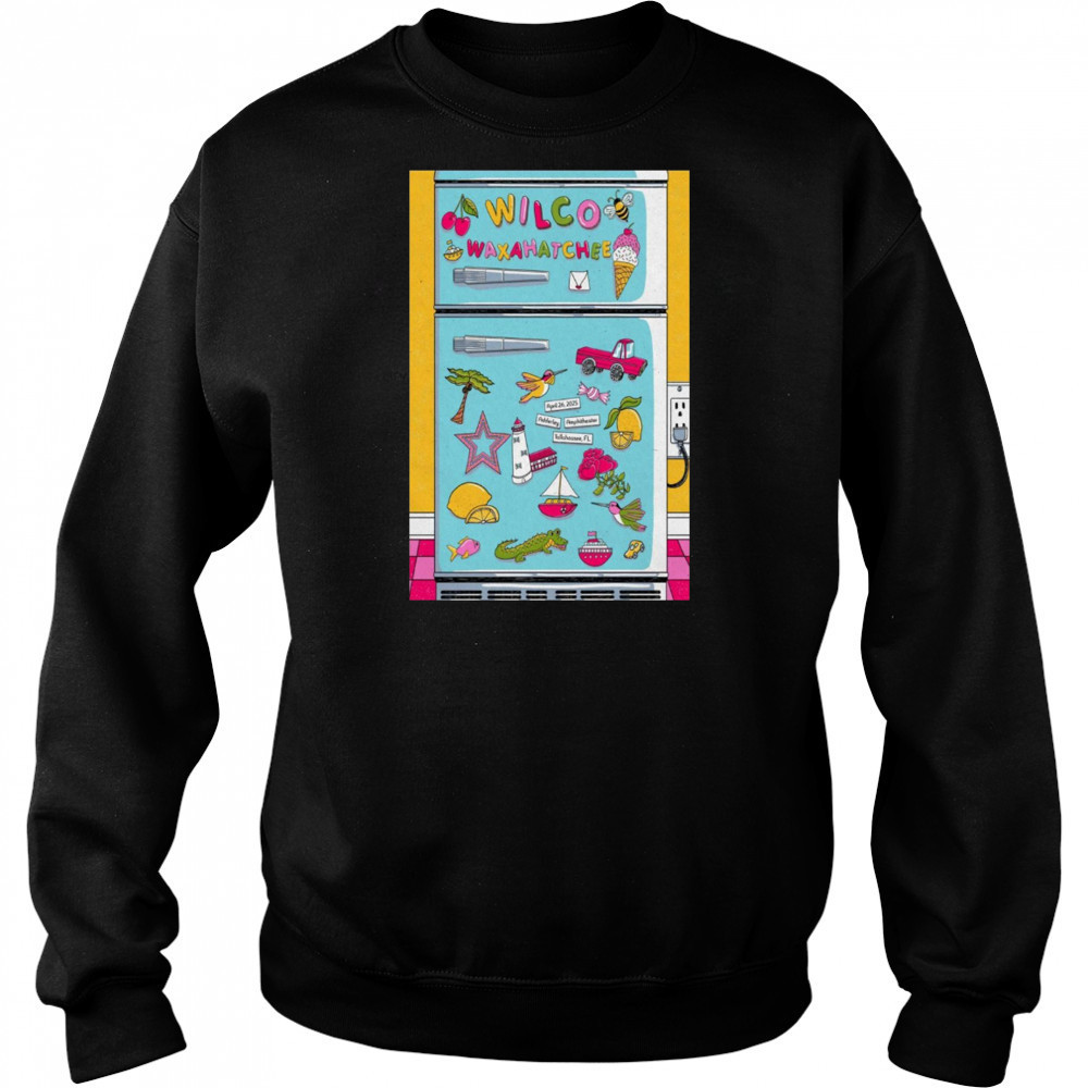 Wilco Adderley Amphitheater In Tallahassee FL April 25 2025 Concert t-shirt Hoodie
