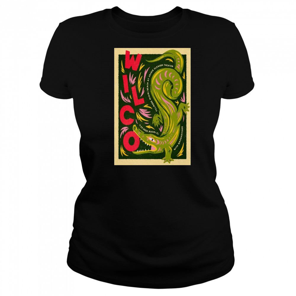 Wilco Fillmore Miami Beach at Jackie Gleason Theatre Miami Beach FL April 29 2025 Tour t-shirt Women's T-shirt