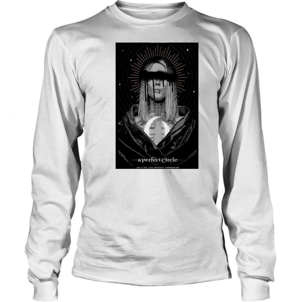 A Perfect Circle Isleta Amphitheater Albuquerque NME Apr 27th 2025 t-shirt Long Sleeved