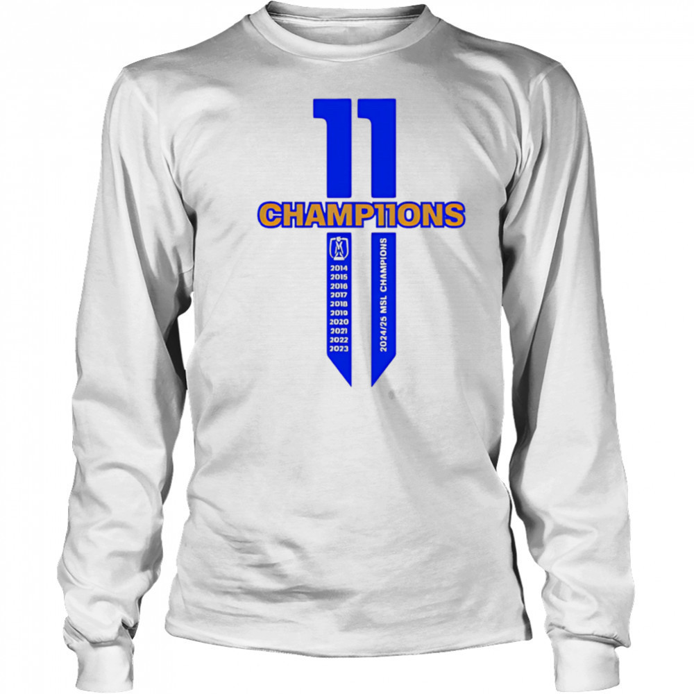 Booth Markaz 11 champions shirt Long Sleeved