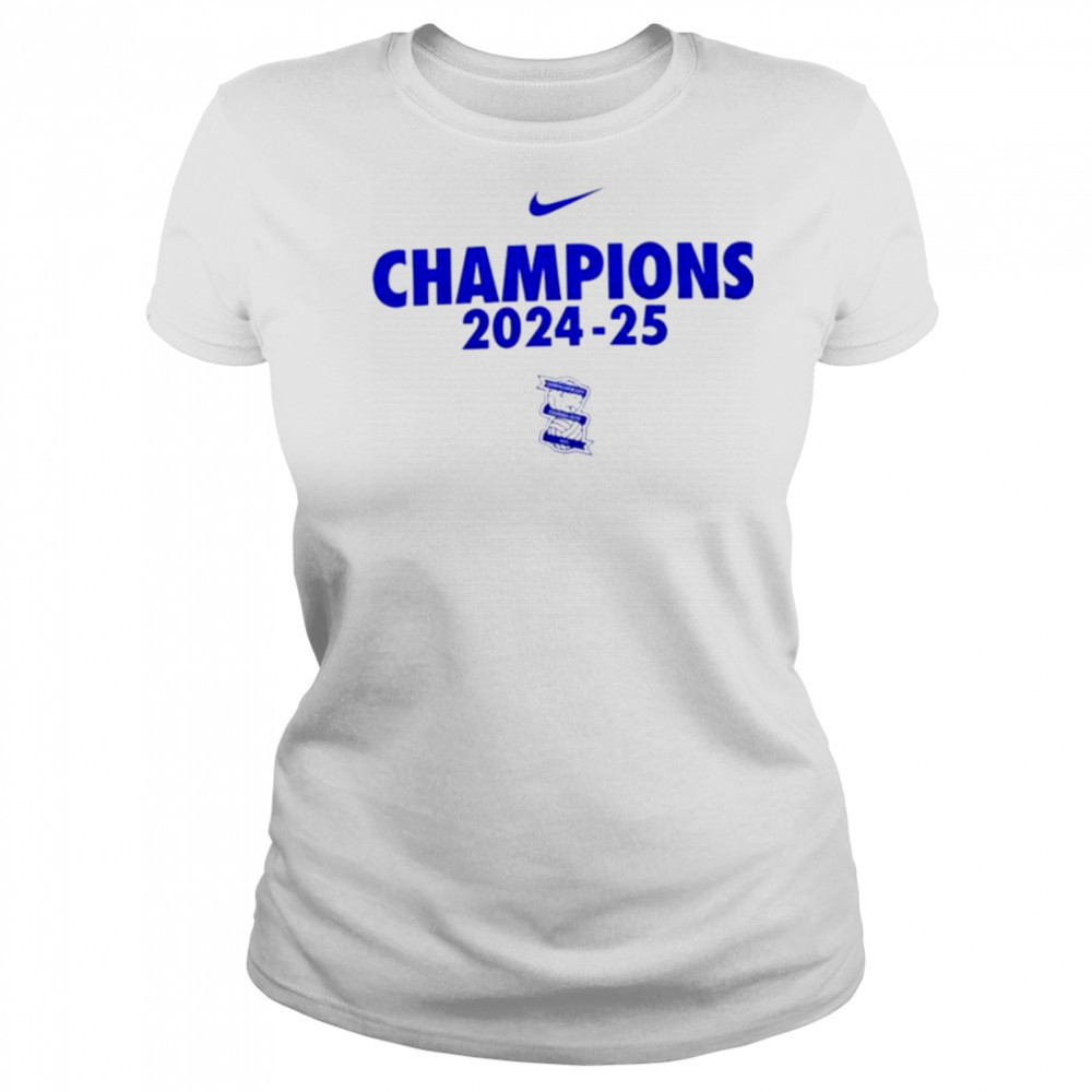 Champions 2024 25 Birmingham City FC swoosh logo shirt Women's T-shirt