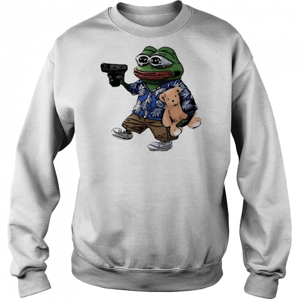 Creasy Fren Frog Meme T-shirt Sweatshirt