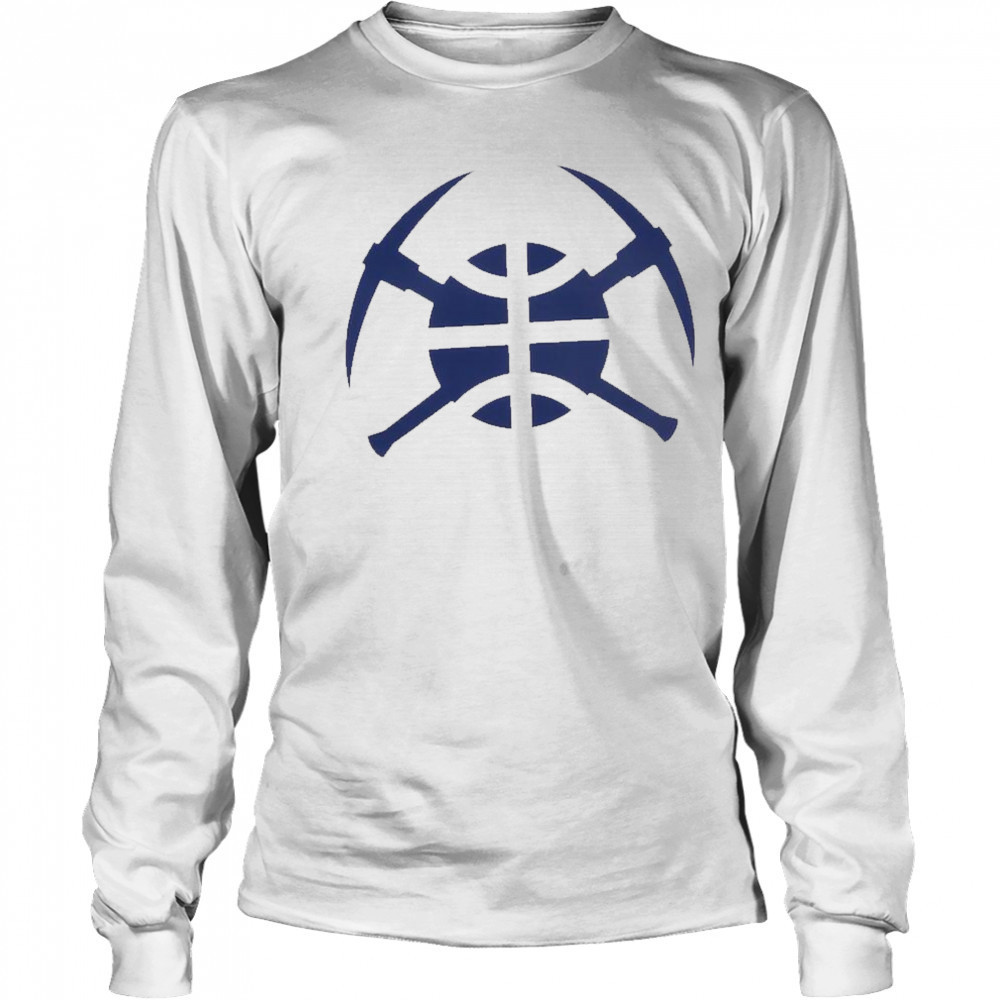 Denver Nuggets FISLL Burst T Shirt Long Sleeved