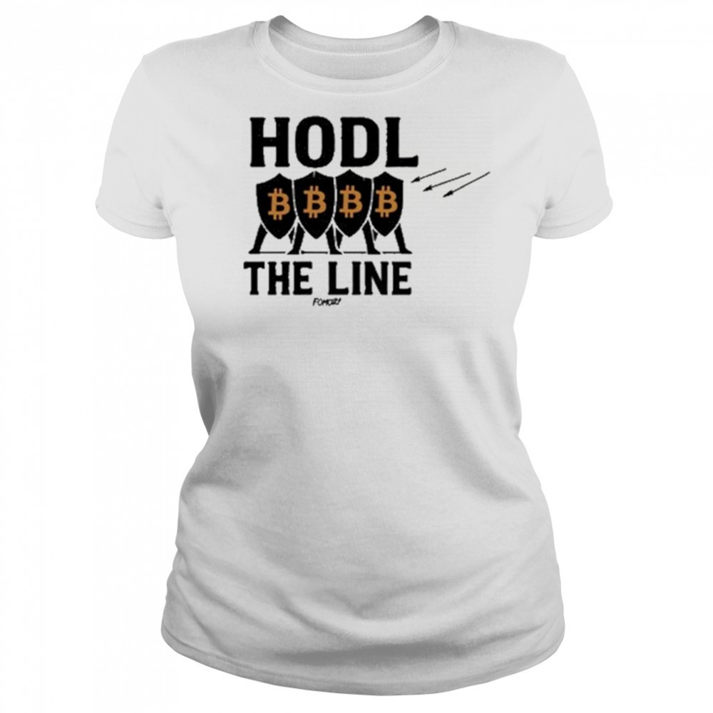 Hodl The Line Bitcoin Warrior T-shirt Women's T-shirt