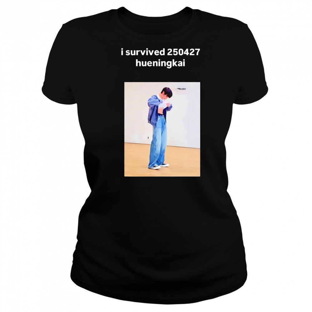 I survived 250427 hueningkai shirt Women's T-shirt