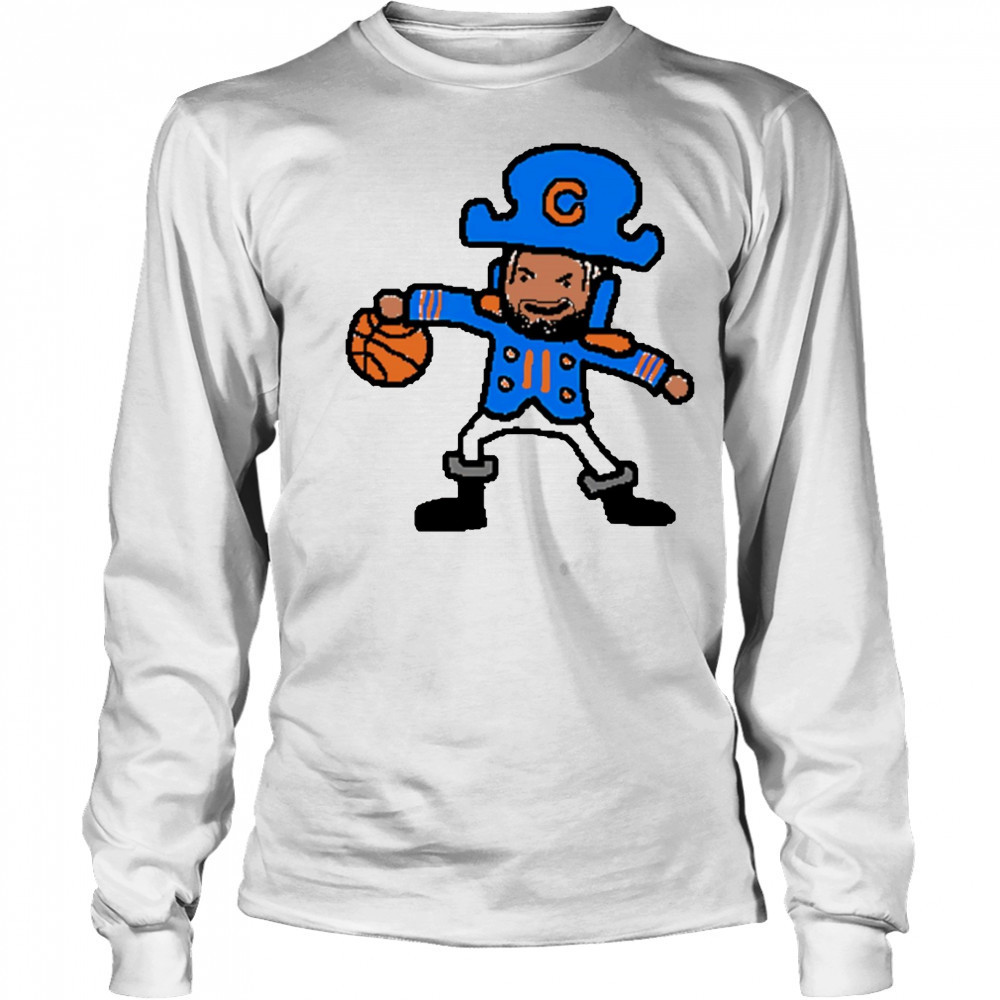 Jalen Brunson Captain Clutch cartoon shirt Long Sleeved