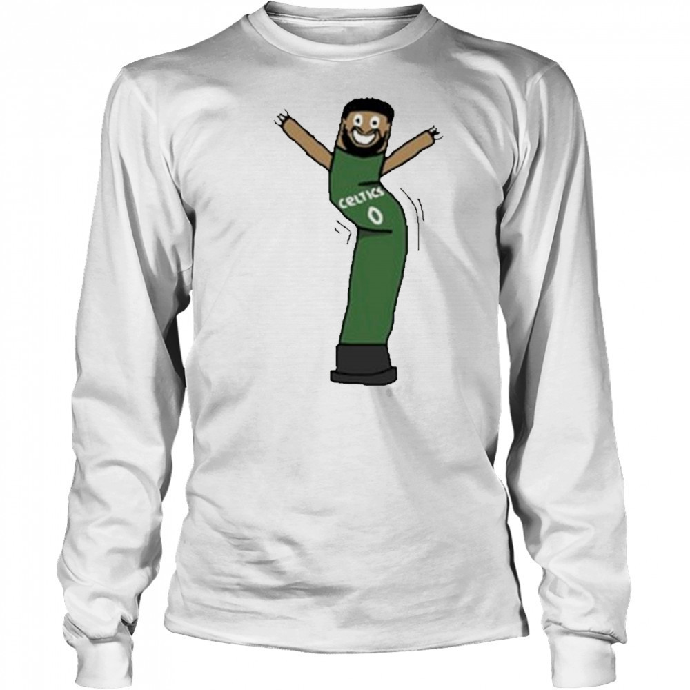 Jayson Tatum Inflate-Tum Boston Celtics Cartoon t-shirt Long Sleeved