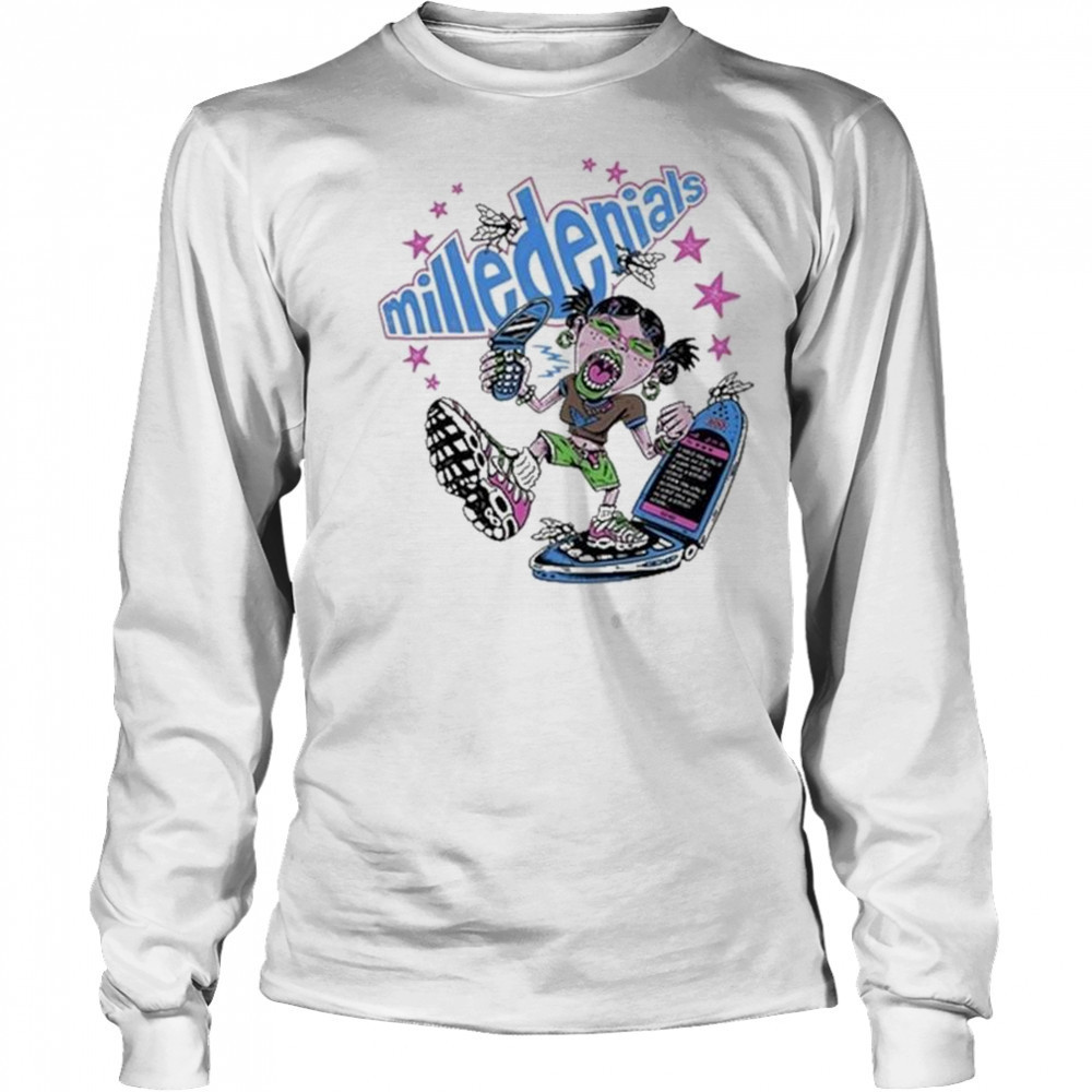 Milledenials Youth life T-Shirt Long Sleeved