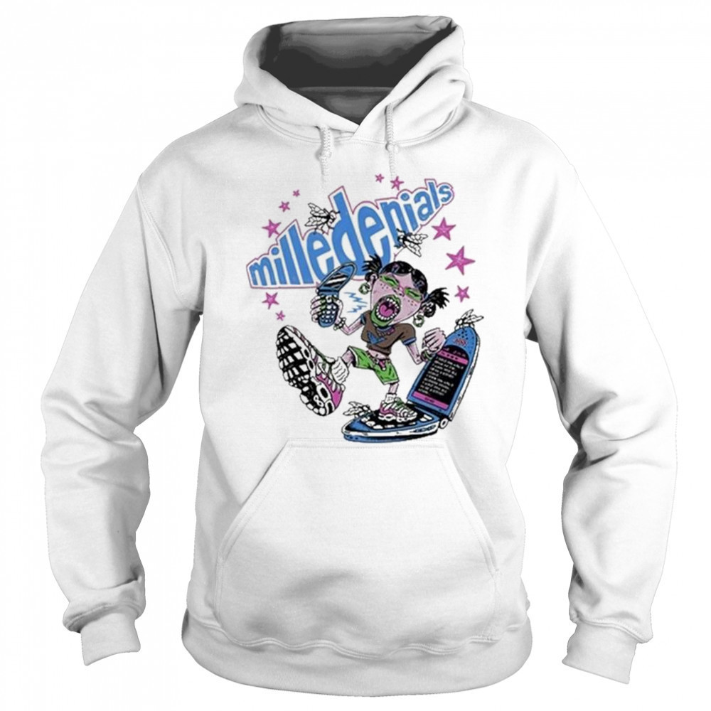 Milledenials Youth life T-Shirt Hoodie
