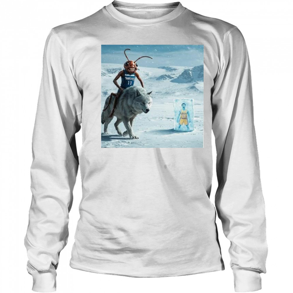 Naz Reid Minnesota Timberwolves beat LA Lakers ant shirt Long Sleeved