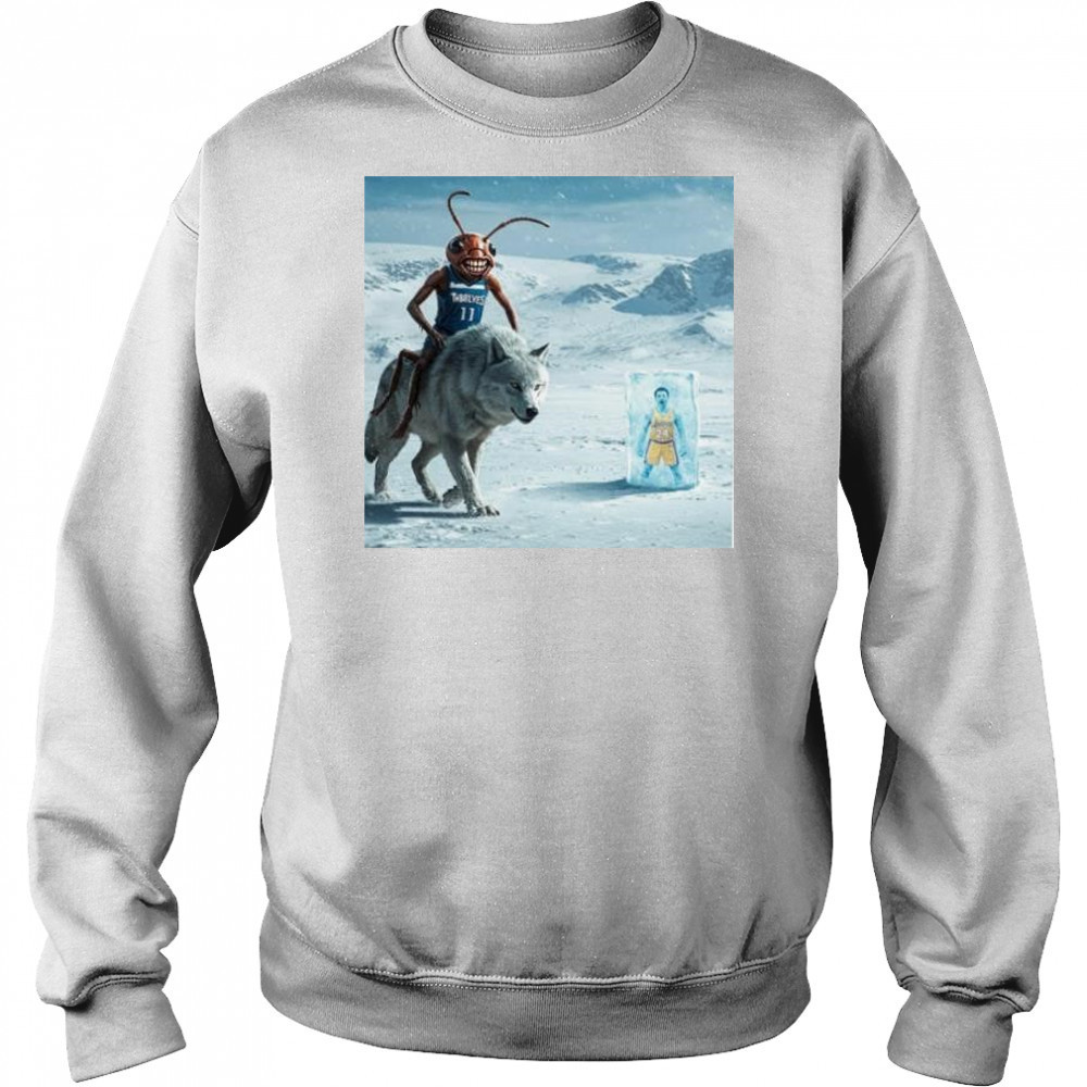 Naz Reid Minnesota Timberwolves beat LA Lakers ant shirt Sweatshirt