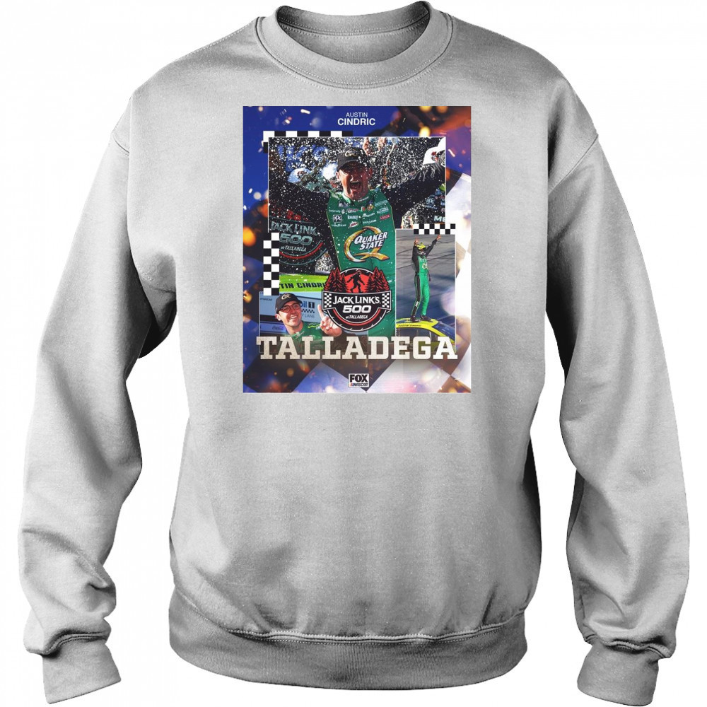 Poster NASCAR Austin Cindric Scores His Third Career Cup Series Jack Link’s 500 At Talladega t-shirt Sweatshirt