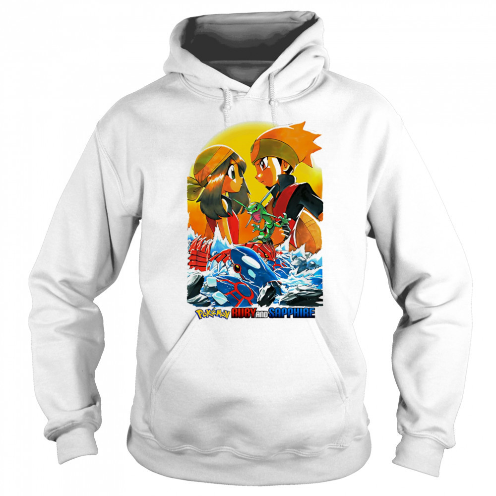 Ruby and Sapphire Pokemon shirt Hoodie