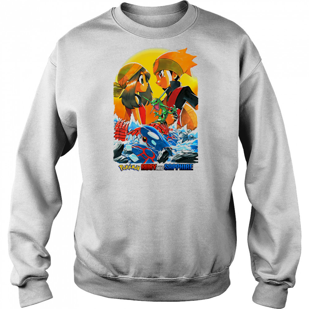 Ruby and Sapphire Pokemon shirt Sweatshirt