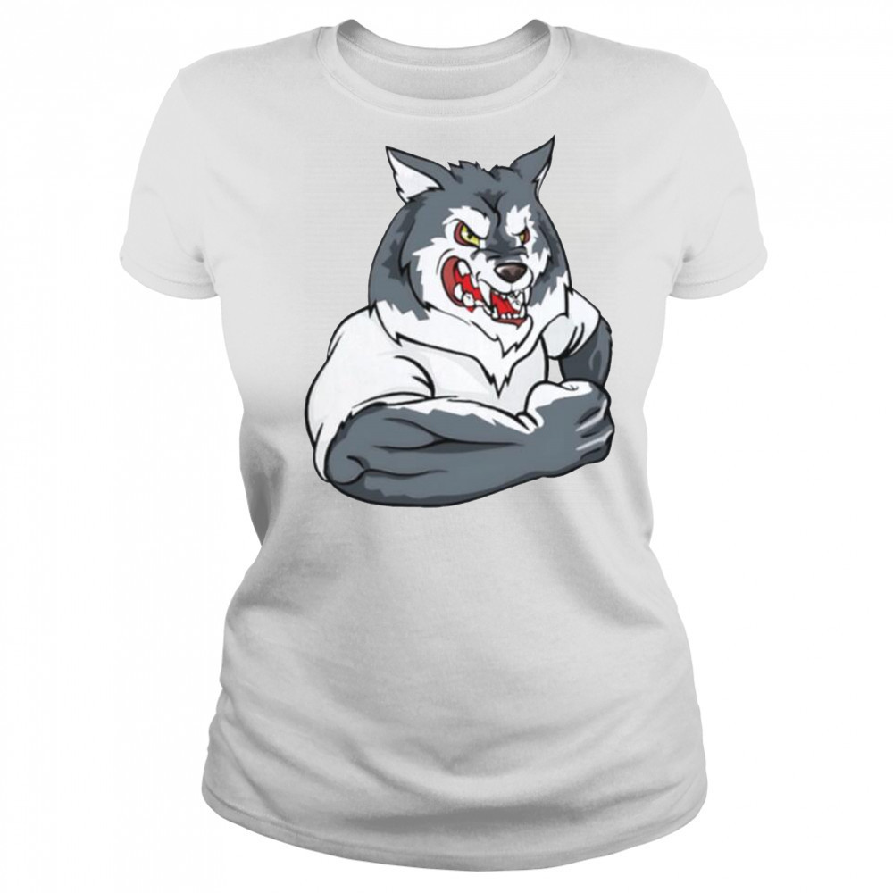 Strong wolf gym shirt Women's T-shirt