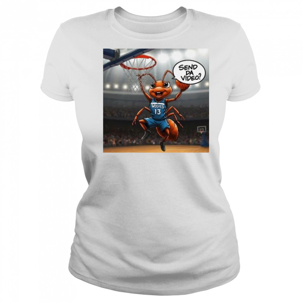 Tristen Newton Minnesota Timberwolves ant shirt Women's T-shirt